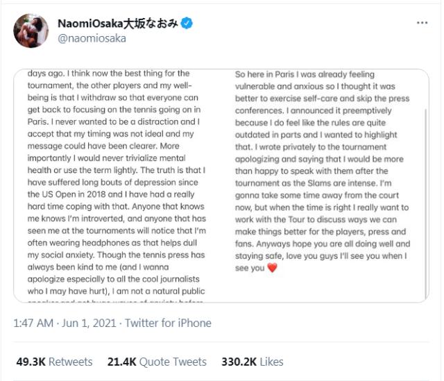 BB体育-大坂直美以退赛平息争议 “心理健康”讨论远未结束